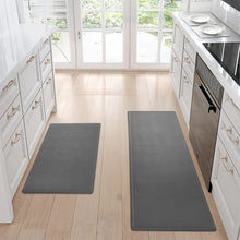 Load image into Gallery viewer, Kitchen Floor Mat Two-piece Set Of Non-slip, Waterproof And Easy To Scrub For Home, Kitchen