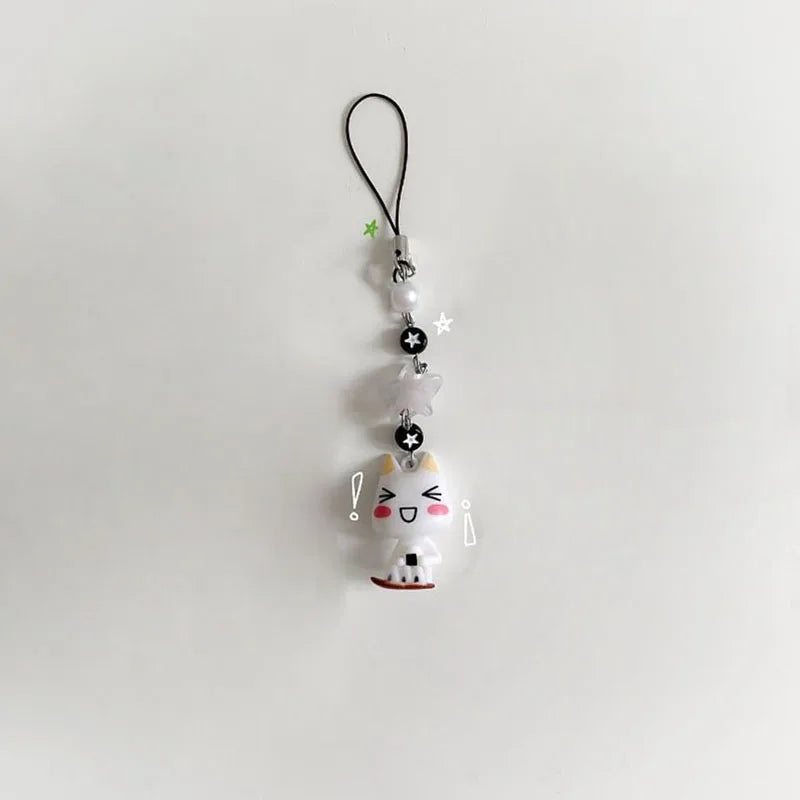 Handmade Toro and Kuro beaded Matching Keychain women fashion women fashion