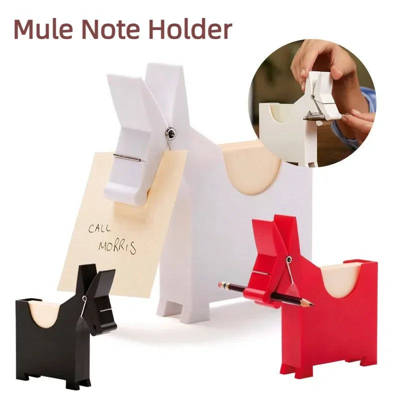 Desktop Memo Holder, Cute Desk Accessories Supplies, Funny Desk Decor Accessories Desk Supplies, 2025 New Holiday Home Ornaments