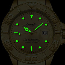 Load image into Gallery viewer, Automatic mechanical watch for men with hollow and waterproof features; with luminous and calendar functions