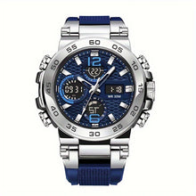 Load image into Gallery viewer, New Watches For Men Waterproof Clock Alarm Reloj Hombre LCD Dual Display Wristwatch Quartz Sports Mens Watch