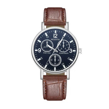 Load image into Gallery viewer, Men Watches Business Wrist Watch Luxury Leather Strap Analog Watches Quartz Wristwatches Clock Men Women Casual Simple Watch