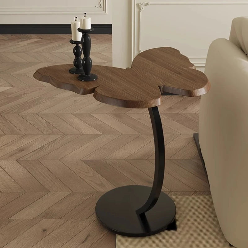 Side Table Home Living Room Sofa Desk Modern Bedroom Cabinet Cute Butterfly Floor Standing Small Coffee Table