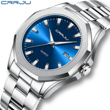 Load image into Gallery viewer, Watches for Men Classic with Date Business Dress Luxury Waterproof Luminous Mens Wrist Watch Analog Stainless Steel Men Watch