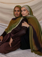 Load image into Gallery viewer, 1Pcs Fashion Watercolor Print Hijab Islam Ramadan Women Bohemian Soft Muslim Hijabs Foulard Femme Shawl Wrap Scarf Headscarf