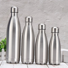 Load image into Gallery viewer, Stainless Steel Water Bottle 1 Liter Free Shipping Items, Drink Bottle for Sport Travel Cups,  500 750 1000ml Water Bottles