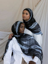 Load image into Gallery viewer, 1Pcs Fashion Watercolor Print Hijab Islam Ramadan Women Bohemian Soft Muslim Hijabs Foulard Femme Shawl Wrap Scarf Headscarf