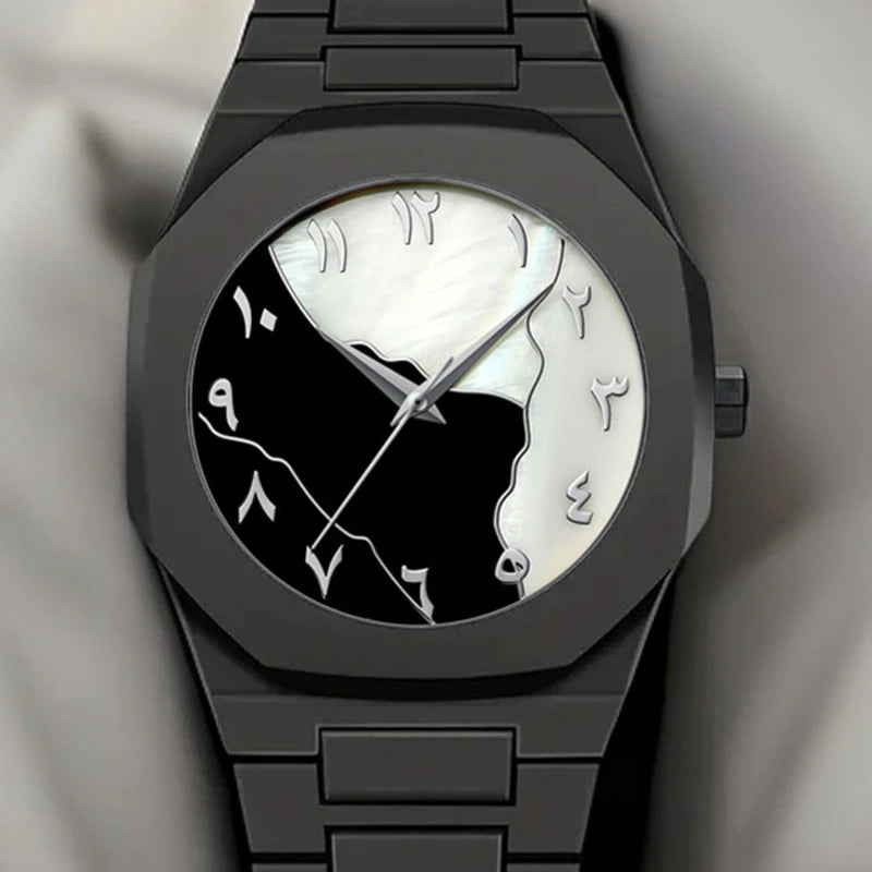 Men's and women's ultra-thin dial watches, silicone quartz watches, Arabic numeral dial watches