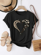 Load image into Gallery viewer, Fashionable Women&#39;S T-Shirt  Comfortable And Relaxed Round Neck Suitable for All Seasons Elegant Casual Top Party  Must Have