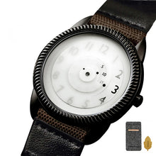 Load image into Gallery viewer, Creative design of fashionable watches for young people, quartz watches without hands, comfortable and beautiful canvas straps