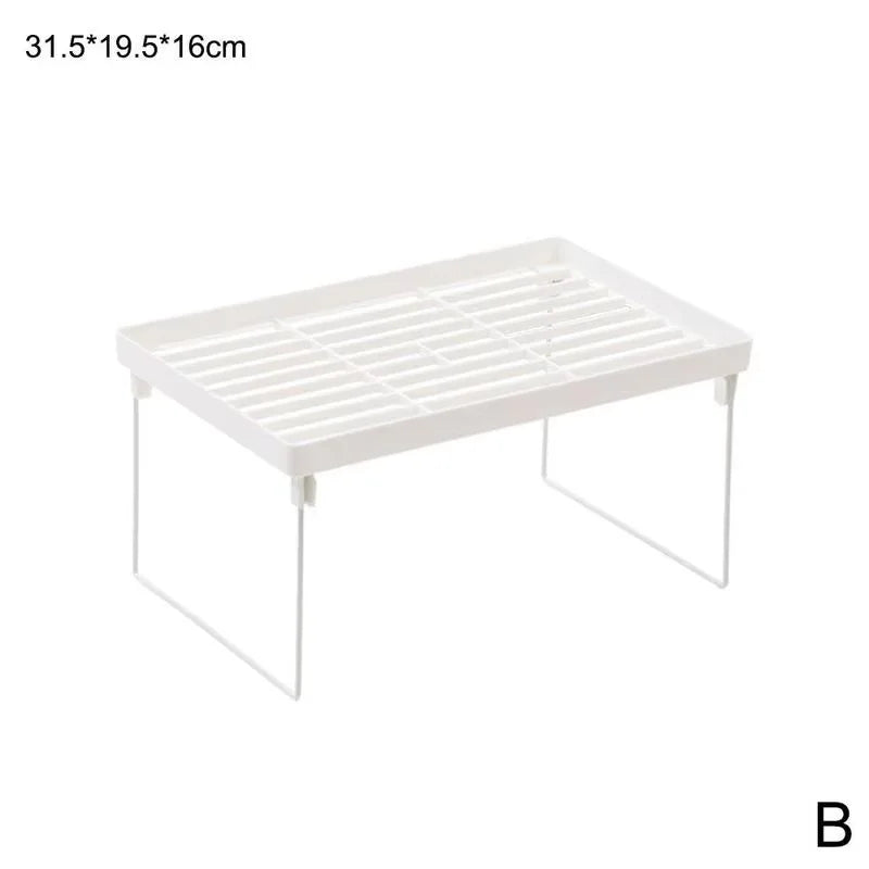 Home Closet Organizer Storage Shelf for Kitchen Rack Space Saving Makeup Organizer Wardrobe Decorative Shelves Cabinet Holders