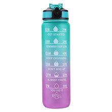 Load image into Gallery viewer, 1 Liter Water Bottle Motivational Sport Water Bottle Leakproof Bottles Drinking Outdoor Travel Gym Fitness Jugs for Kitchen Cups
