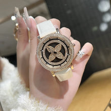 Load image into Gallery viewer, 2025 Quality watches for women, four leaf timing, vintage flowers, light luxury, versatile fashion, exquisite temperament