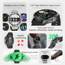 Load image into Gallery viewer, Smart Watch 5 Pro GPS NFC Smartwatch Men 360*360 AMOLED Screen Heart Rate Monitor Bluetooth Call IP67 Waterproof Men Smartwatch