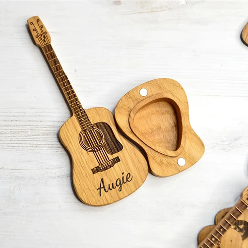 1 Guitar Lover Gift Set - Personalized Engraved Guitar Picks, Perfect for Anniversaries or Gifts for Father, Brothers or Friends