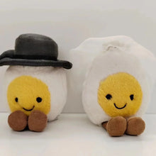 Load image into Gallery viewer, Gifts Boiled Eggs Fashion Creative Wedding Pendant And Lovely Smile Happy Doll Wedding Gifts Home Decoration Holiday Kids Gift