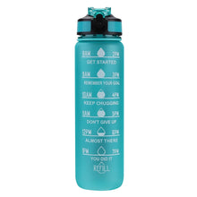 Load image into Gallery viewer, 1 Liter Water Bottle Motivational Sport Water Bottle Leakproof Bottles Drinking Outdoor Travel Gym Fitness Jugs for Kitchen Cups