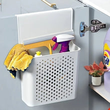 Load image into Gallery viewer, Kitchen Cabinet Door Interior Storage Shelf and Box, Hanging Hook Behind the Door, Kitchen Cabinet Door Basket  Shelf Baskets