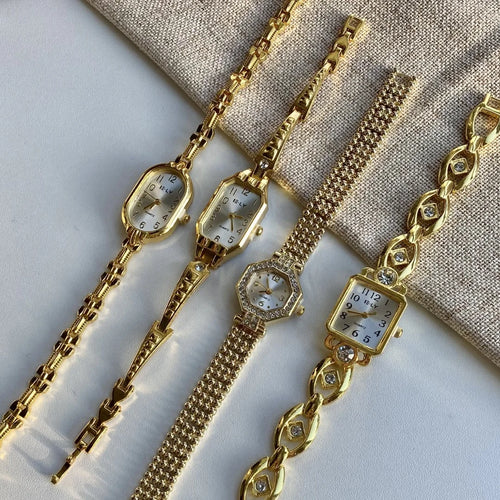 Women Watches Top Brand Luxury Wristwatches Ladies Fashion Gold  Bracelet Watch Female Elegant Clock Women montre femme