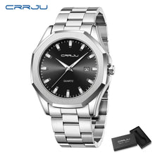 Load image into Gallery viewer, Watches for Men Classic with Date Business Dress Luxury Waterproof Luminous Mens Wrist Watch Analog Stainless Steel Men Watch