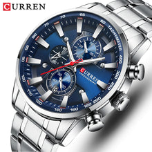 Load image into Gallery viewer, New Watches for Men Top Luxury Brand CURREN Quartz Men’s Watch Sport Waterproof Wrist Watches Chronograph Date Relogio Masculino