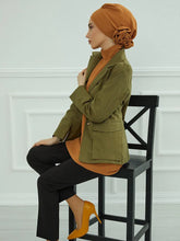 Load image into Gallery viewer, Islamic Hat Hijabs For Woman Trendy Flower Headscarf Undercap Bonnet Women Muslim Turban Hat Ladies Head Wrap Bandana Skullcap