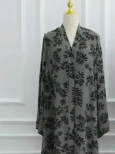 Load image into Gallery viewer, Muslim Women Dubai Abaya luxury Double layered chiffon Print Hijab Dress Kaftan Ramadan Robe Femme Islam african dresses Kebaya