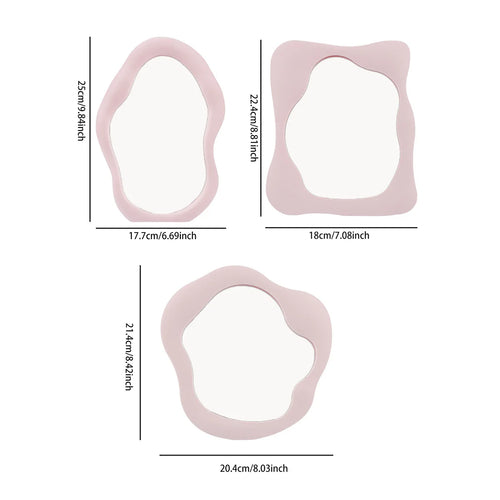 Makeup Mirror Room Decoration Desk Accessorie Mirror Decoration Bedroom Decorative Mirrors Tabletop Mirror Home Aesthetic Decor