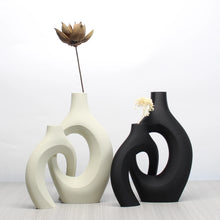 Load image into Gallery viewer, A Set of Bohemian Style Art Vases, Home Decoration Vases, Perfect Choice for Home and Office Decoration, Suitable for Living Room, Bedroom and Wedding Center Furnishings