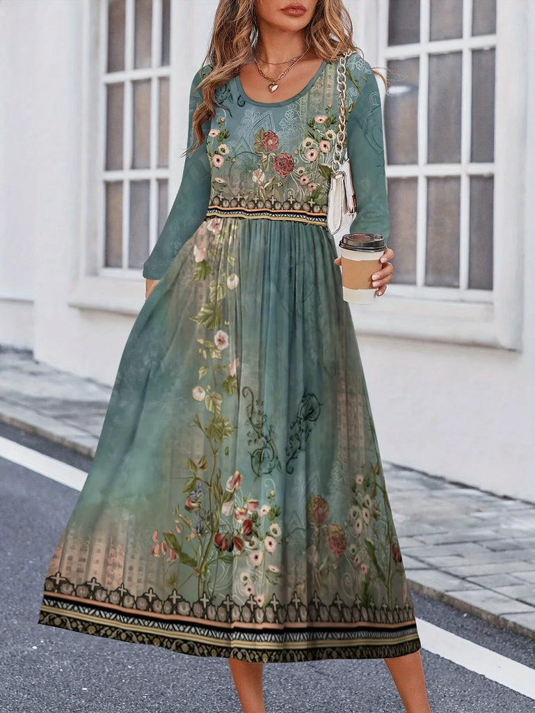 Fashion Elegant Women Dress Loose Casual Dress Women Dress New Temperament