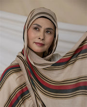 Load image into Gallery viewer, 1Pcs Fashion Watercolor Print Hijab Islam Ramadan Women Bohemian Soft Muslim Hijabs Foulard Femme Shawl Wrap Scarf Headscarf