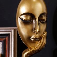Load image into Gallery viewer, Home Decoration Accessories Modern Office Livingroom Desk Ornament Decor Art Sculpture Resin Mask Handicrafts Polyresin Statue