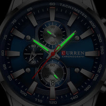 Load image into Gallery viewer, New Watches for Men Top Luxury Brand CURREN Quartz Men’s Watch Sport Waterproof Wrist Watches Chronograph Date Relogio Masculino