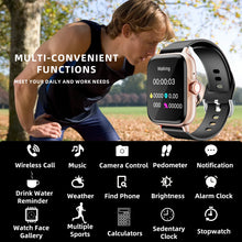 Load image into Gallery viewer, 1.83&#39;&#39; Waterproof Smart Watch with Message Answer Call Sleep Monitoring Sports Pedometer Information Alerts For iPhone Android