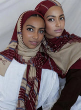 Load image into Gallery viewer, 1Pcs Fashion Watercolor Print Hijab Islam Ramadan Women Bohemian Soft Muslim Hijabs Foulard Femme Shawl Wrap Scarf Headscarf