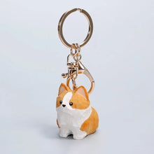 Load image into Gallery viewer, Handcrafted wood carving Home decorations decoraciones para el hogar desk accessories room decor Handmade Corgi Statue room