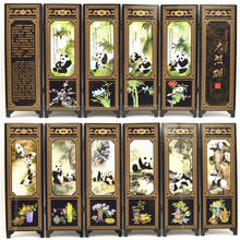 Load image into Gallery viewer, Abroad Gifts Home Decor Tradition Feature Business Gifts Screen Ornaments Antique Lacquerware Room Dividers Chinese Mural