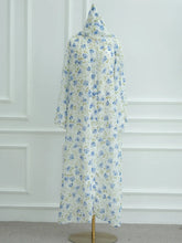 Load image into Gallery viewer, Muslim Women Dubai Abaya luxury Double layered chiffon Print Hijab Dress Kaftan Ramadan Robe Femme Islam african dresses Kebaya