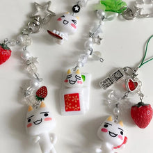 Load image into Gallery viewer, Handmade Toro and Kuro beaded Matching Keychain women fashion women fashion
