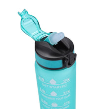 Load image into Gallery viewer, 1 Liter Water Bottle Motivational Sport Water Bottle Leakproof Bottles Drinking Outdoor Travel Gym Fitness Jugs for Kitchen Cups