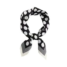 Load image into Gallery viewer, 2025 NEW Hijab Head Girl Luxury Silk Square Plaid Scarf Women Satin Neck Hair Tie Band Soft Work Neckerchife