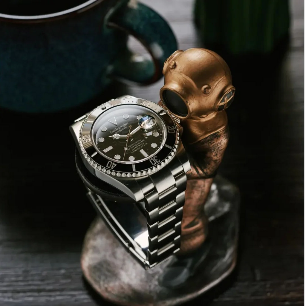 Water Ghost Series Luxury Men's Watches, Business Skeleton Automatic Mechanical Watches, Party Fashion Watches, High-Value Cool Brand-Name Watches, Stylish and Exquisite Birthday Gift Watches