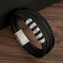 Load image into Gallery viewer, Classic Men&#39;s Leather Bracelet New Style Hand-woven Multi-layer Combination Accessory Fashion Man Jewelry Wholesale Dropshipping