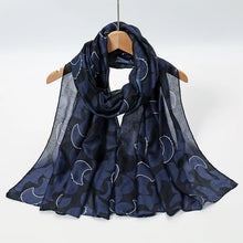 Load image into Gallery viewer, 1Pcs Fashion Watercolor Print Hijab Islam Ramadan Women Bohemian Soft Muslim Hijabs Foulard Femme Shawl Wrap Scarf Headscarf