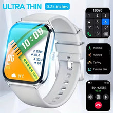 Load image into Gallery viewer, 2025 new smart watch, 1.96-inch sports watch, IP67 waterproof, 110+ sports mode, fitness activity tracker, ultra-thin watch.