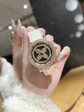 Load image into Gallery viewer, 2025 Quality watches for women, four leaf timing, vintage flowers, light luxury, versatile fashion, exquisite temperament