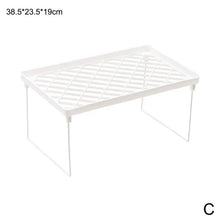 Load image into Gallery viewer, Home Closet Organizer Storage Shelf for Kitchen Rack Space Saving Makeup Organizer Wardrobe Decorative Shelves Cabinet Holders