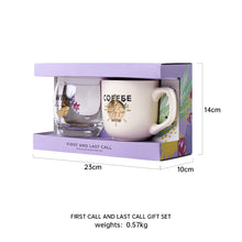 Load image into Gallery viewer, First Call &amp; Last Call Gifts Sets Novelty Products Trends Cute Wine Glass &amp; Coffee Mugs Ceramic Creative Set Items for Gifting