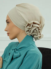 Load image into Gallery viewer, Islamic Hat Hijabs For Woman Trendy Flower Headscarf Undercap Bonnet Women Muslim Turban Hat Ladies Head Wrap Bandana Skullcap