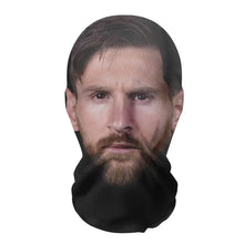 Load image into Gallery viewer, Practical Seamless Face Mask Funny Celebrity Face 3D Mask Sunscreen Ice Silk Head Mask Motorcycle Riding Full Face Wind Cap